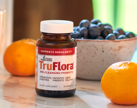 TruFlora: Probiotic + Enzyme Support for Motility, Microbial Balance, and Digestive Comfort